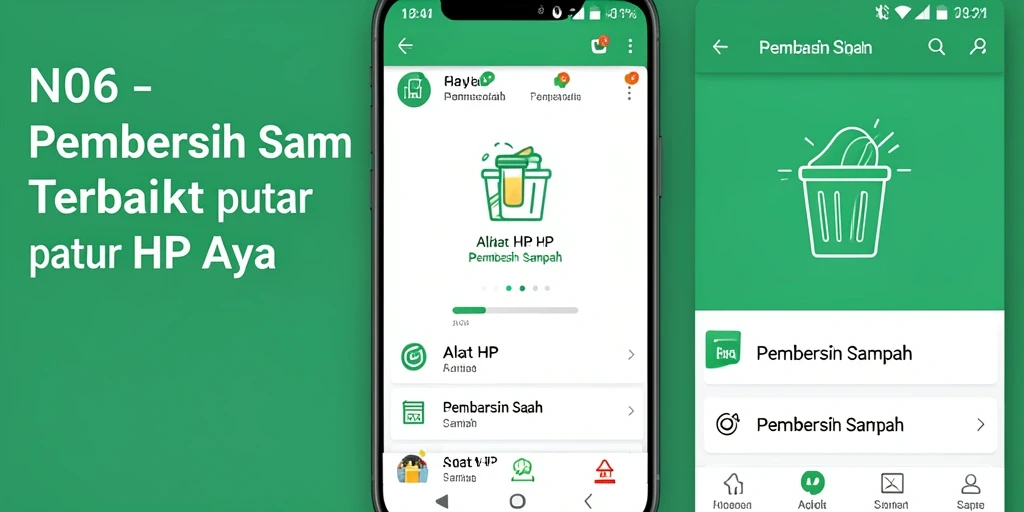 Tampilan antarmuka pengguna N06 yang sederhana dan intuitif.